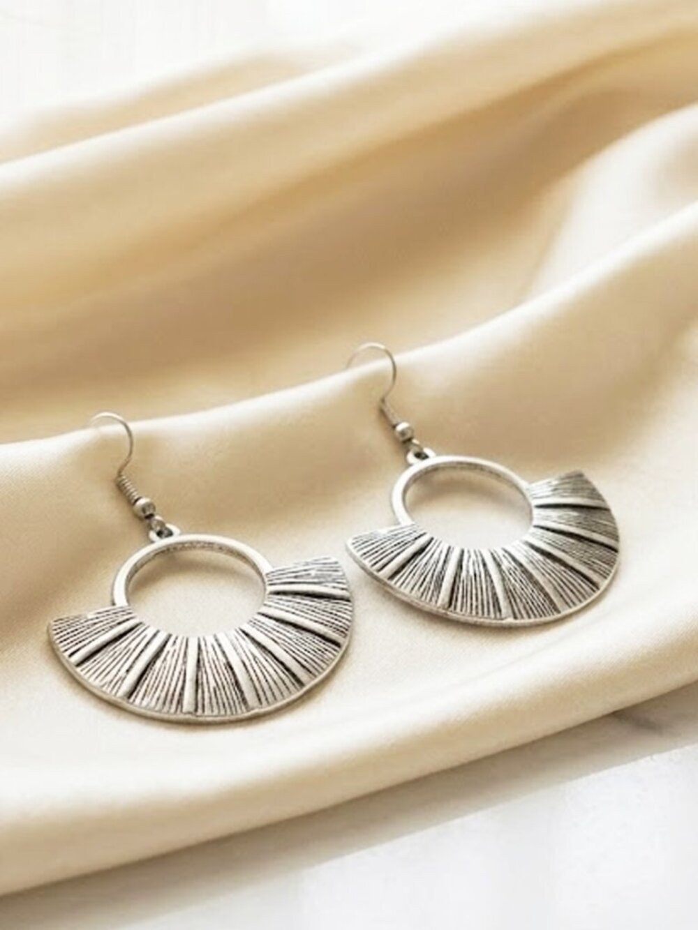 Ladies Circular Aztec Vintage Earrings
